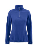 PRINTER RAILWALK LADY FLEECE HALF ZIP Blue - Suomen Brodeeraus