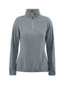 PRINTER RAILWALK LADY FLEECE HALF ZIP Metal Grey - Suomen Brodeeraus