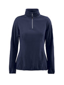 PRINTER RAILWALK LADY FLEECE HALF ZIP Navy - Suomen Brodeeraus