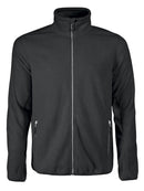PRINTER ROCKET FLEECE JACKET Black - Suomen Brodeeraus