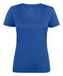 PRINTER RUN ACTIVE LADY T-SHIRT BLUE - Suomen Brodeeraus