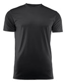 PRINTER RUN JUNIOR ACTIVE T-SHIRT BLACK - Suomen Brodeeraus