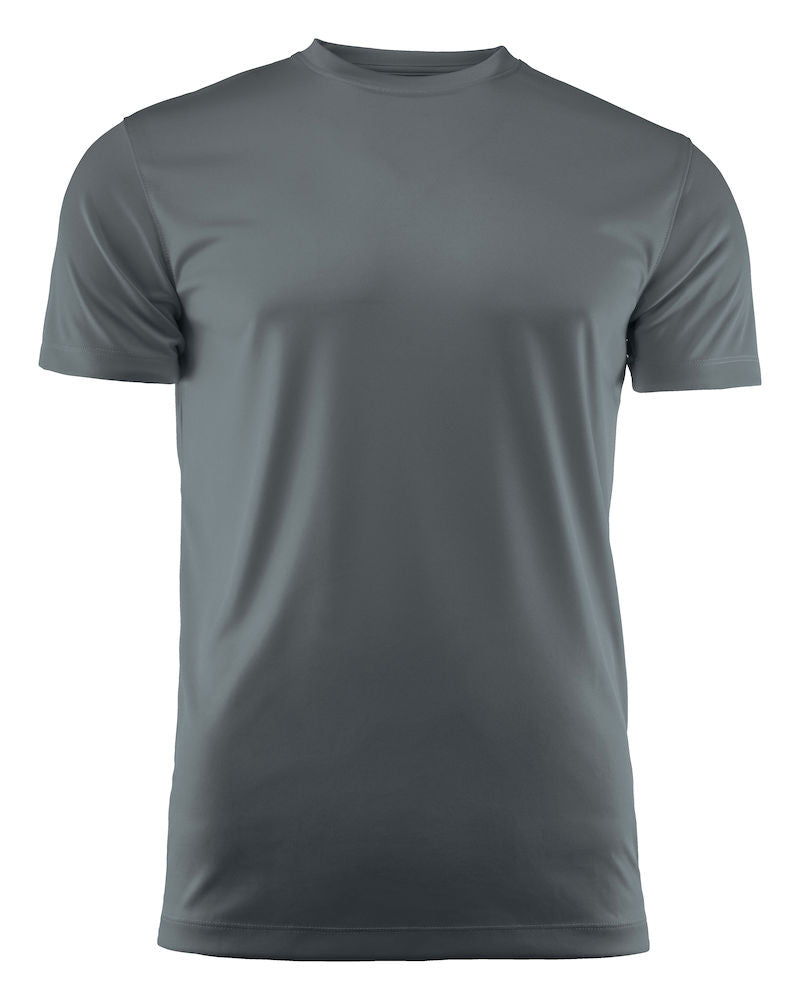 PRINTER RUN JUNIOR ACTIVE T-SHIRT METAL GREY - Suomen Brodeeraus