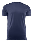 PRINTER RUN JUNIOR ACTIVE T-SHIRT NAVY - Suomen Brodeeraus