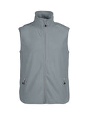 PRINTER SIDEFLIP FLEECE VEST Metal Grey - Suomen Brodeeraus