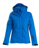 Printer SKELETON LADIES SOFTSHELL JACKET Blue - Suomen Brodeeraus