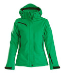 Printer SKELETON LADIES SOFTSHELL JACKET Green - Suomen Brodeeraus