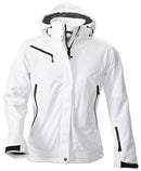 Printer Skeleton ladies Softshell Jacket White - Suomen Brodeeraus