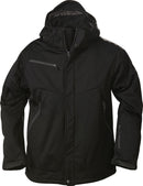 PRINTER SKELETON SOFTSHELL JACKET BLACK - Suomen Brodeeraus