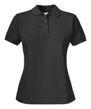 Printer SURF PRO LADY POLO PIQUE BLACK - Suomen Brodeeraus