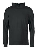 PRINTER SWITCH FLEECE HOODIE Black - Suomen Brodeeraus