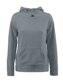 PRINTER SWITCH LADY FLEECE HOODIE Metal Grey - Suomen Brodeeraus