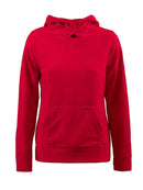 PRINTER SWITCH LADY FLEECE HOODIE Red - Suomen Brodeeraus
