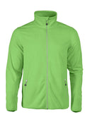 PRINTER TWOHAND FLEECE JACKET Lime - Suomen Brodeeraus