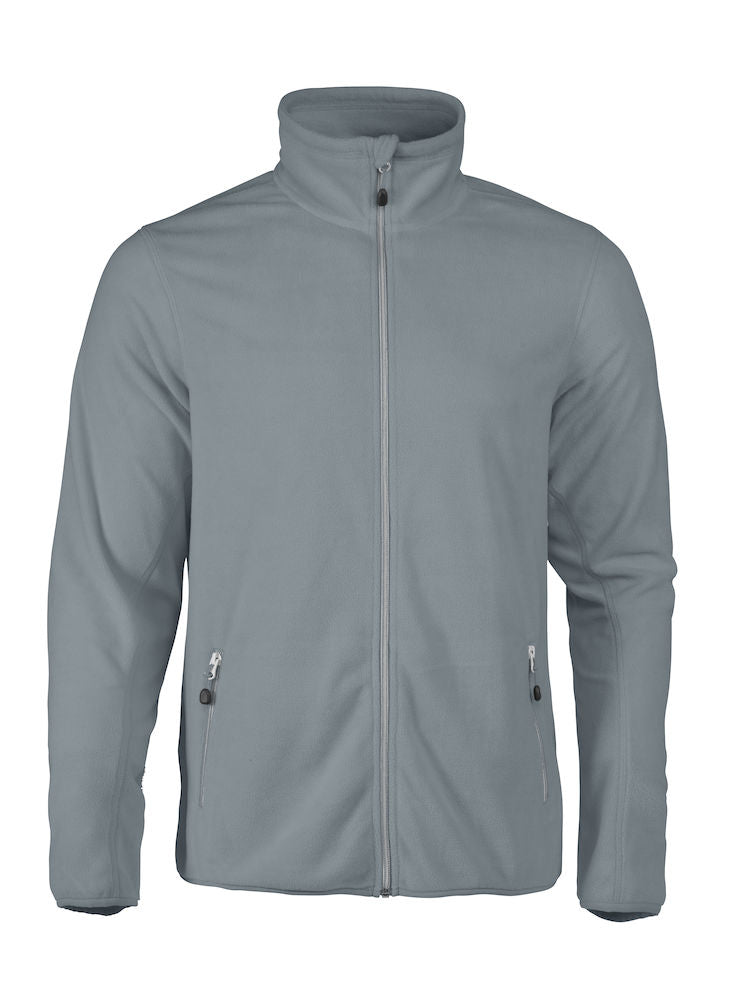 PRINTER TWOHAND FLEECE JACKET Metal Grey - Suomen Brodeeraus