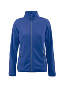 PRINTER TWOHAND LADY FLEECE JACKET Blue - Suomen Brodeeraus