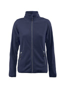 PRINTER TWOHAND LADY FLEECE JACKET Navy - Suomen Brodeeraus