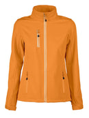 PRINTER VERT LADY SOFTSHELL JACKET BrightOrange - Suomen Brodeeraus