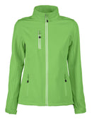 PRINTER VERT LADY SOFTSHELL JACKET Lime - Suomen Brodeeraus
