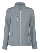 PRINTER VERT LADY SOFTSHELL JACKET Metal Grey - Suomen Brodeeraus