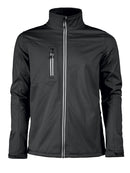 PRINTER VERT SOFTSHELL JACKET Black - Suomen Brodeeraus