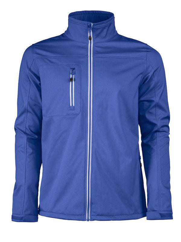 PRINTER VERT SOFTSHELL JACKET Blue - Suomen Brodeeraus