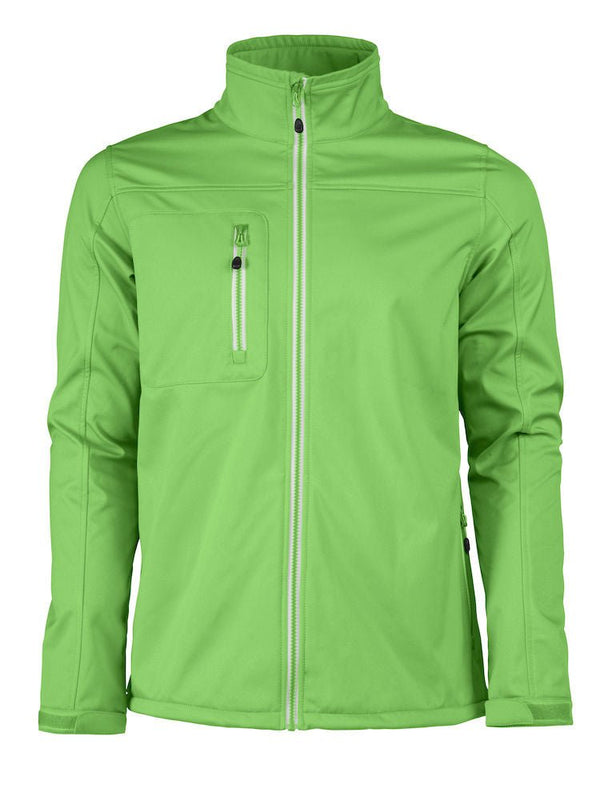 PRINTER VERT SOFTSHELL JACKET Lime - Suomen Brodeeraus