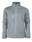 PRINTER VERT SOFTSHELL JACKET Metal Grey - Suomen Brodeeraus