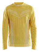 PRO CONTROL SEAMLESS JERSEY JR Yellow - Suomen Brodeeraus