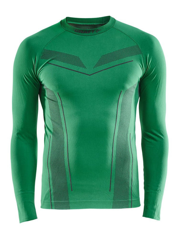 PRO CONTROL SEAMLESS JERSEY M Team green - Suomen Brodeeraus