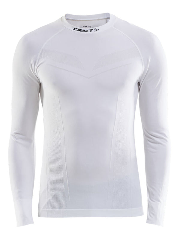 PRO CONTROL SEAMLESS JERSEY M White - Suomen Brodeeraus