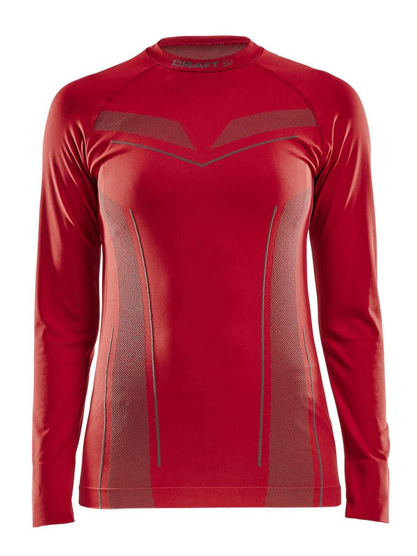 PRO CONTROL SEAMLESS JERSEY W Bright red - Suomen Brodeeraus