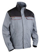 Profil takki Harmaa/Musta - Suomen Brodeeraus