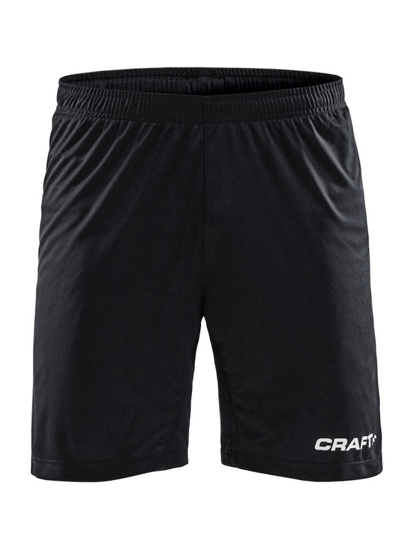 Progress Longer Shorts Contrast WB Black/white - Suomen Brodeeraus