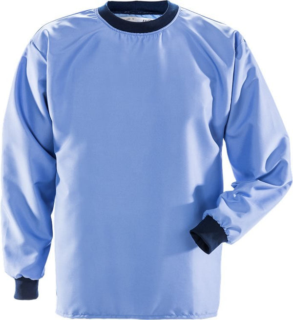 Puhdastila pitkähihainen T-paita 7R014 XA80 Middle Blue - Suomen Brodeeraus