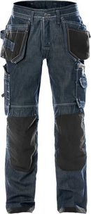 Rakentajan denim housut 229 DY Indigo Blue - Suomen Brodeeraus