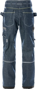 Rakentajan denim housut 229 DY Indigo Blue - Suomen Brodeeraus
