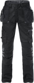 Rakentajan housut 2595 STFP Black/Grey - Suomen Brodeeraus