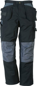 Rakentajan housut 288 PS25 Khaki/Black - Suomen Brodeeraus