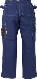 Rakentajan housut naiset 253K FAS Blue - Suomen Brodeeraus