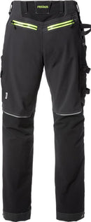 Rakentajan stretch housut naisten 2569 STP Black - Suomen Brodeeraus