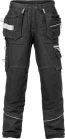 Rakentajana denim stretch housut 2131 DCS Black - Suomen Brodeeraus