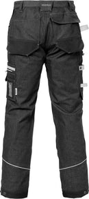 Rakentajana denim stretch housut 2131 DCS Black - Suomen Brodeeraus