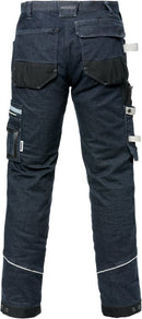 Rakentajana denim stretch housut 2131 DCS Indigo Blue - Suomen Brodeeraus