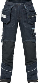 Rakentajana denim stretch housut 2131 DCS Indigo Blue - Suomen Brodeeraus