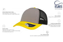 RAPPER CANVAS GREY-LIGHT YELLOW-BLACK - Suomen Brodeeraus