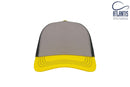 RAPPER CANVAS GREY-LIGHT YELLOW-BLACK - Suomen Brodeeraus