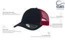 RAPPER CANVAS NAVY-BURGUNDY - Suomen Brodeeraus