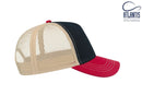 RAPPER CANVAS NAVY-BURGUNDY-BEIGE - Suomen Brodeeraus