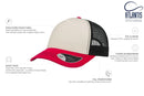 RAPPER CANVAS WHITE-BURGUNDY-BLACK - Suomen Brodeeraus